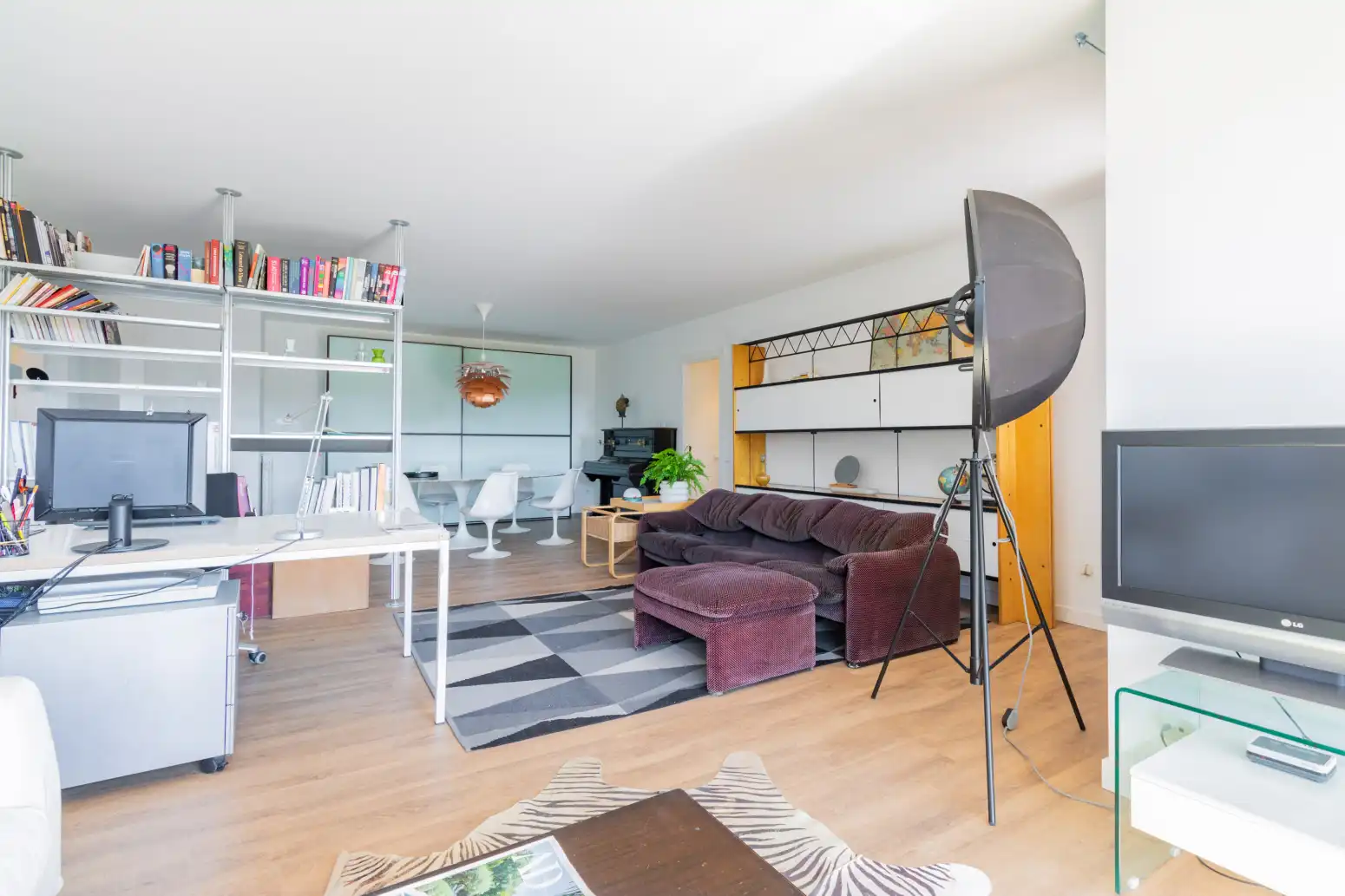 Sala de estar de Piso en venta en Estella / Lizarra con Calefacción, Jardín privado y Terraza