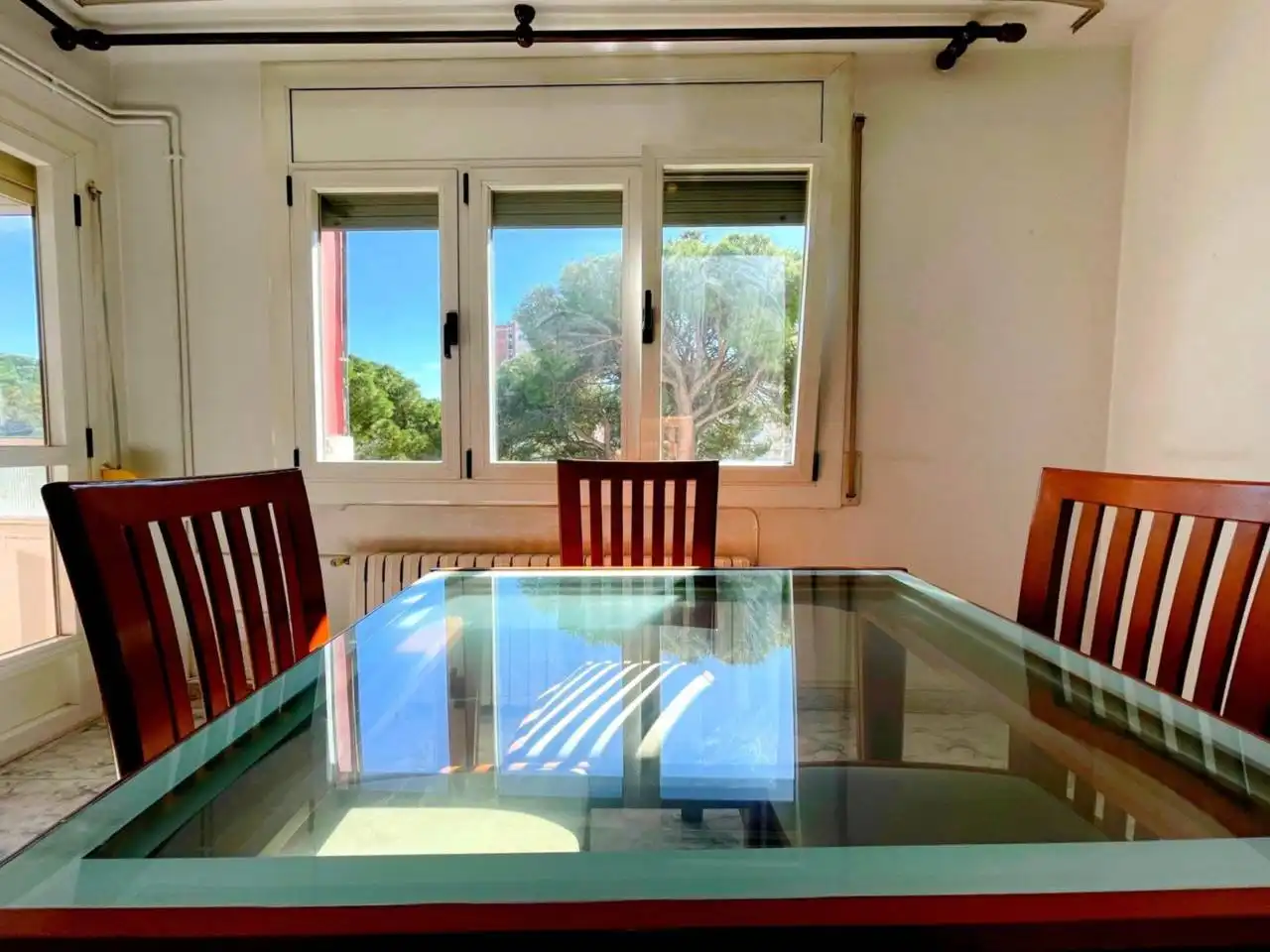 Dining room of Flat for sale in Cerdanyola del Vallès  with Heating and Balcony