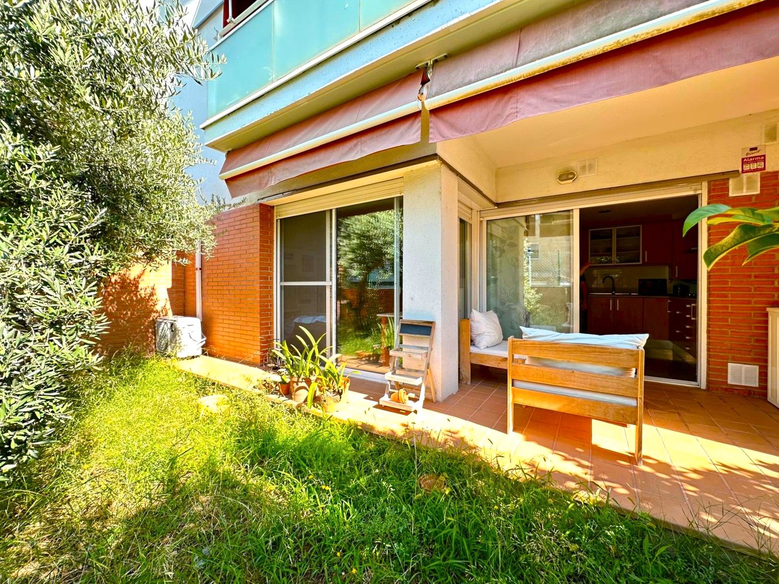 Garden of Flat for sale in Canovelles  with Air Conditioner, Heating and Private garden