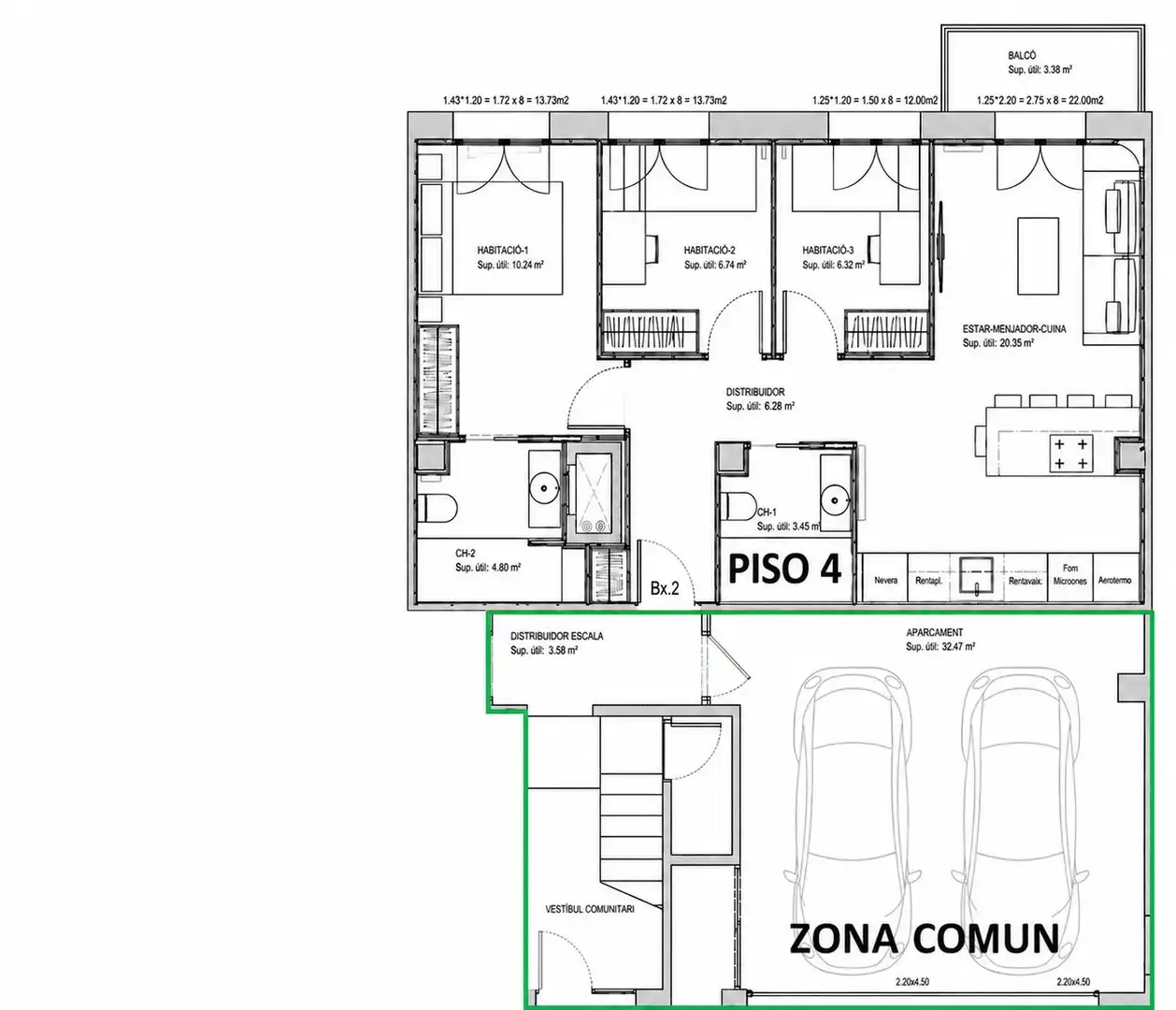 Bajo con terraza en venta en Hostal, imagen 2