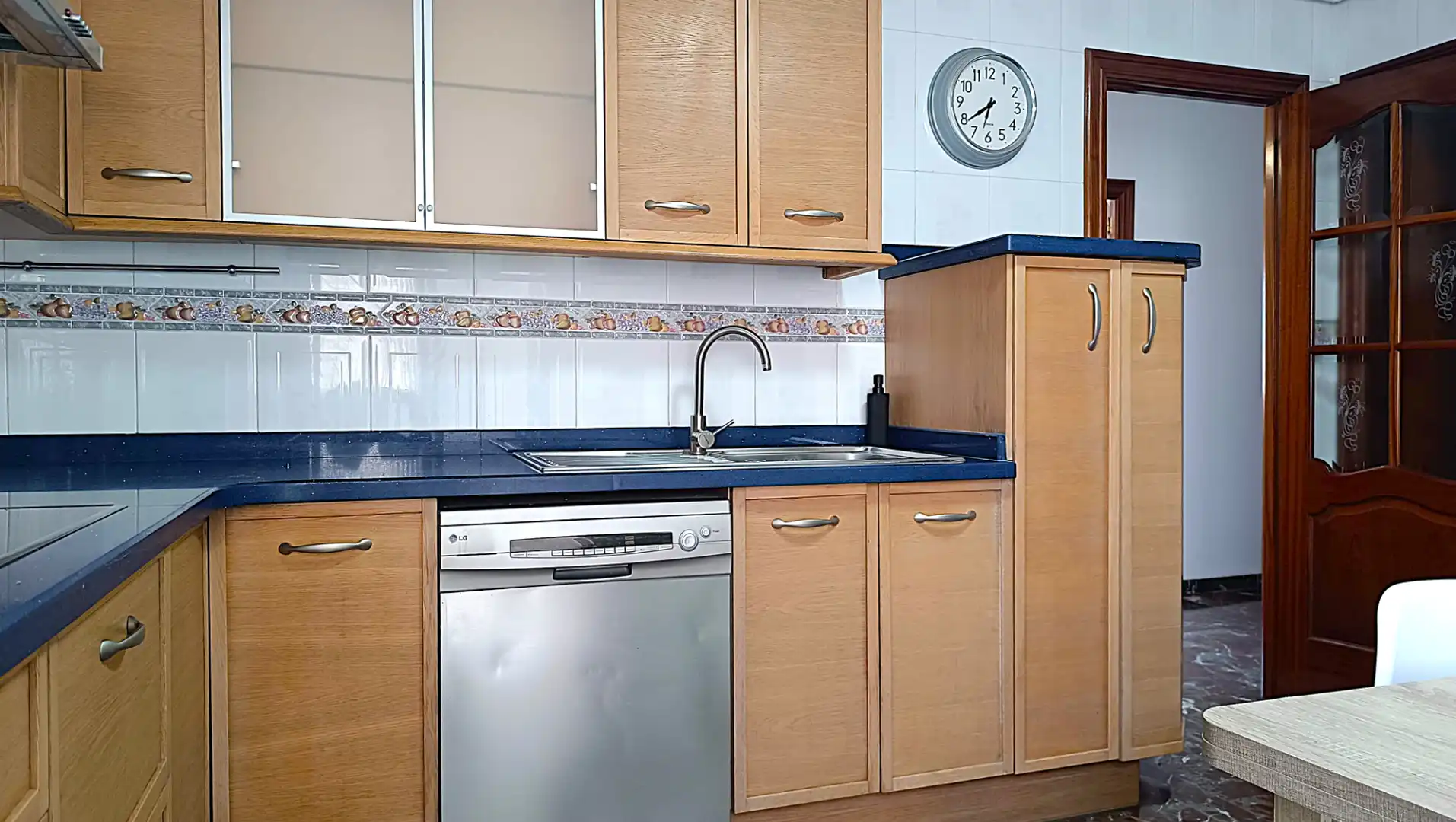 Kitchen of Flat for sale in Mancha Real  with Air Conditioner, Terrace and Storage room