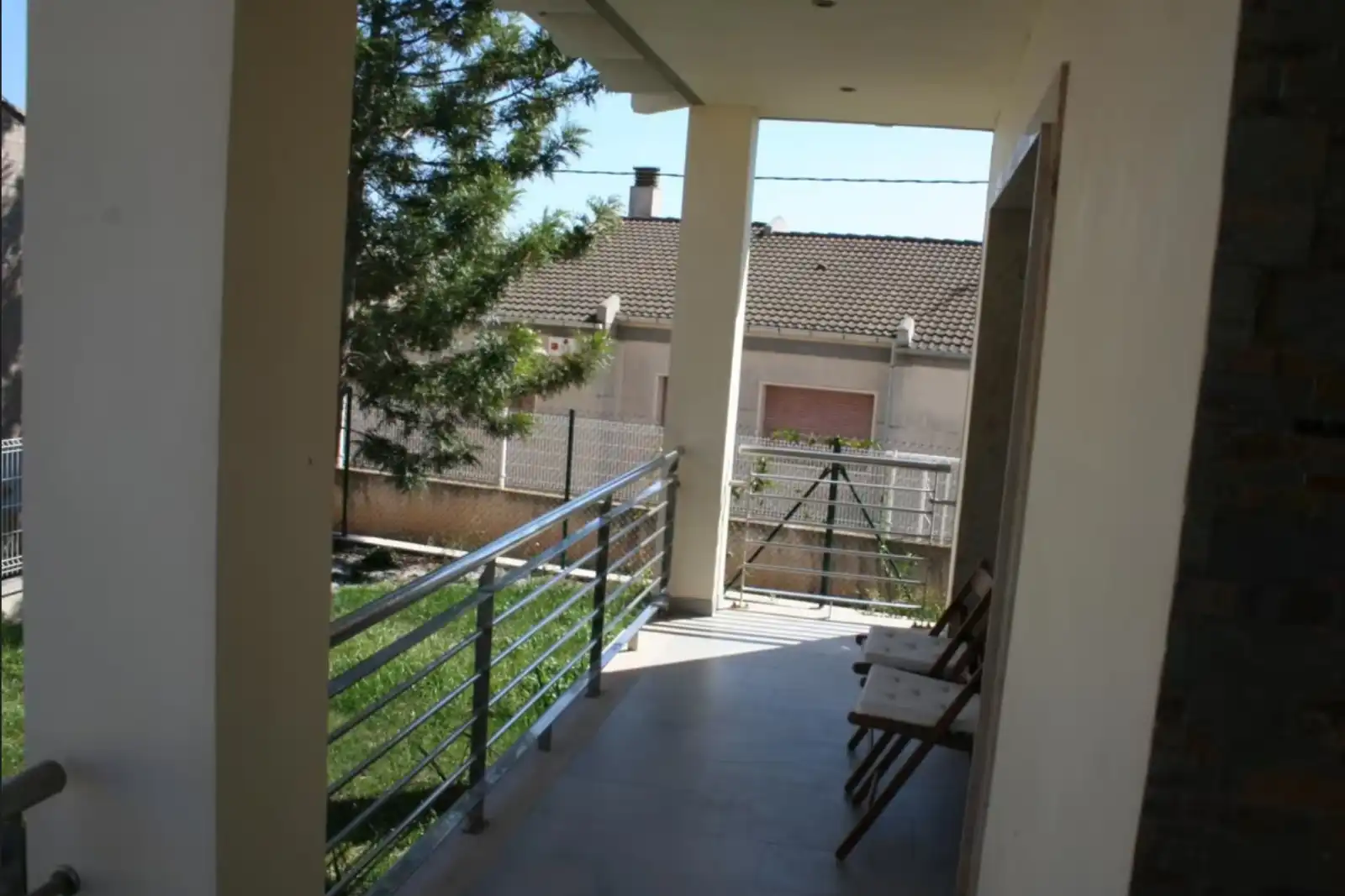 Terraza de Casa o chalet en venta en L'Aldea con Aire acondicionado, Jardín privado y Parquet