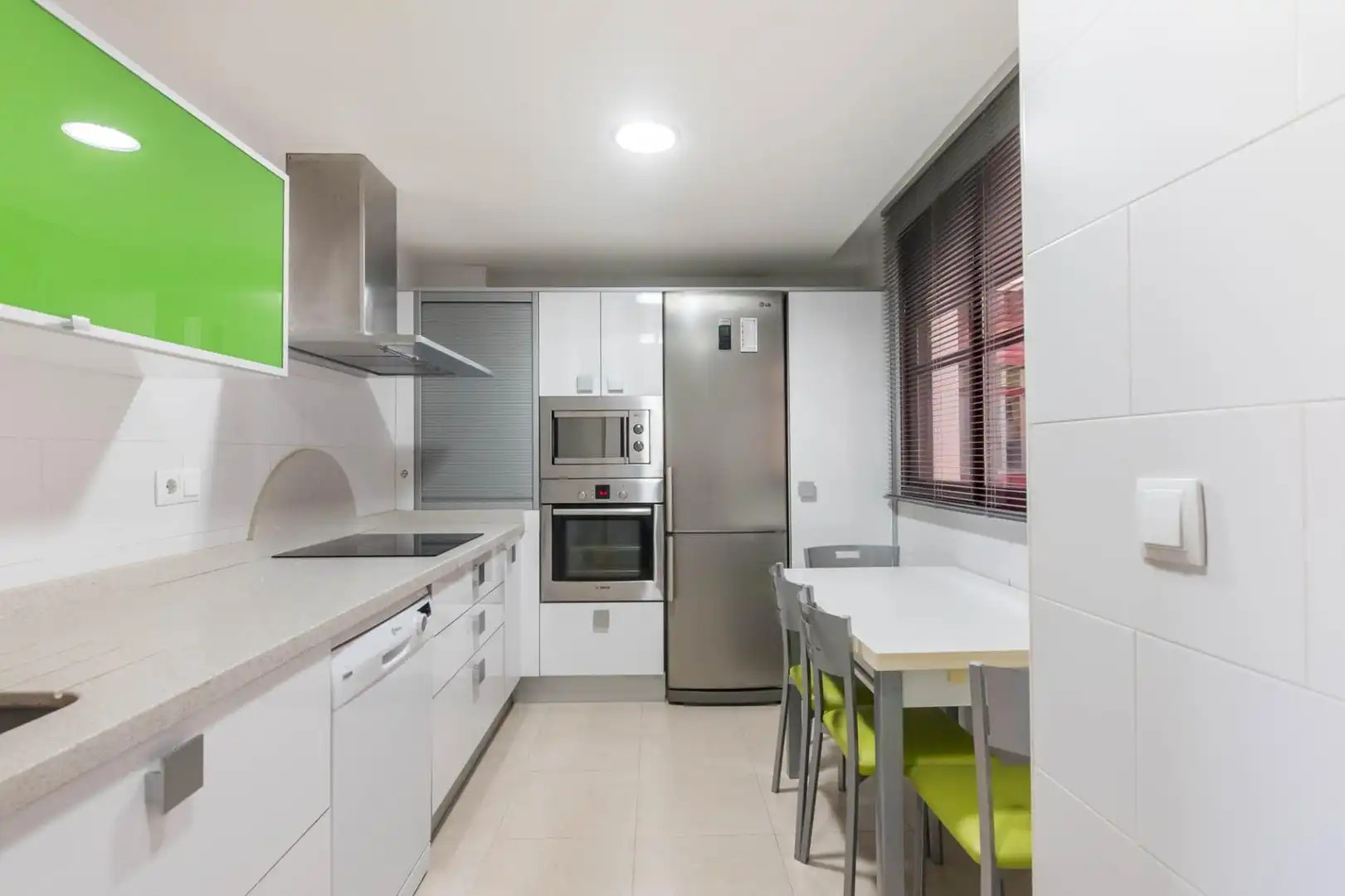 Kitchen of Flat for rent in Murcia  with Air Conditioner, Furnished and Balcony