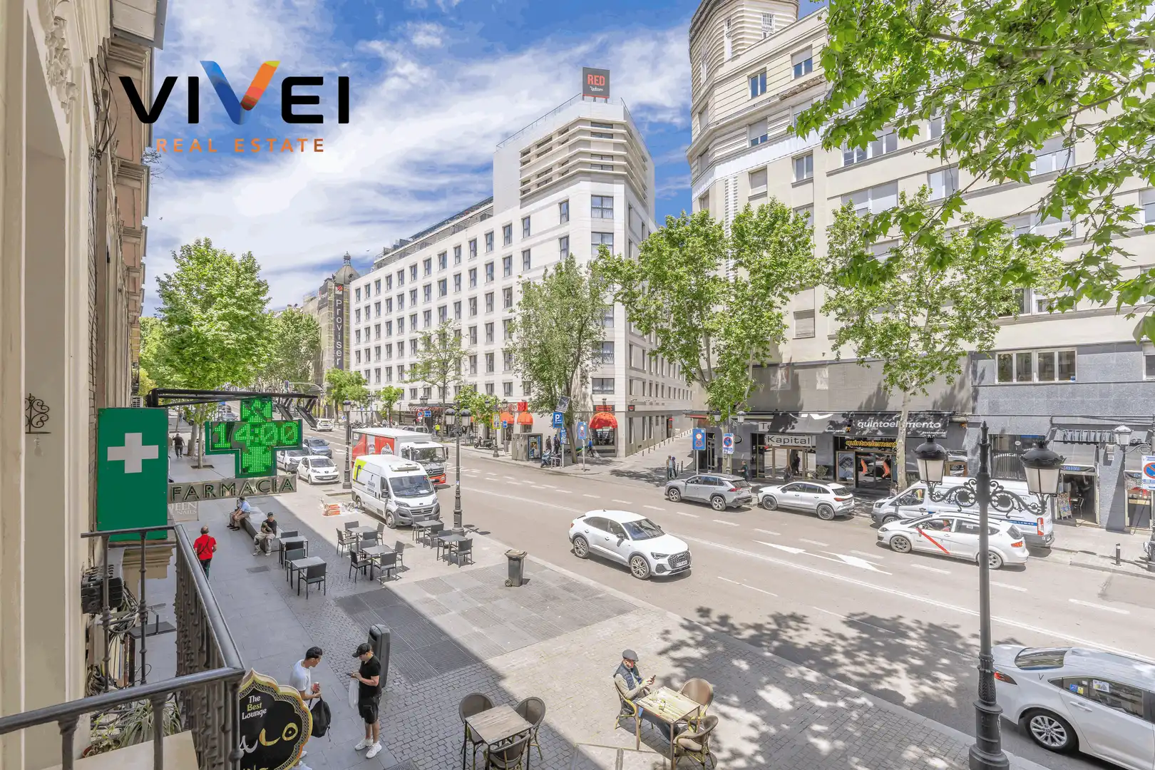 Vista exterior de Piso en venta en Madrid con Calefacción y Balcón