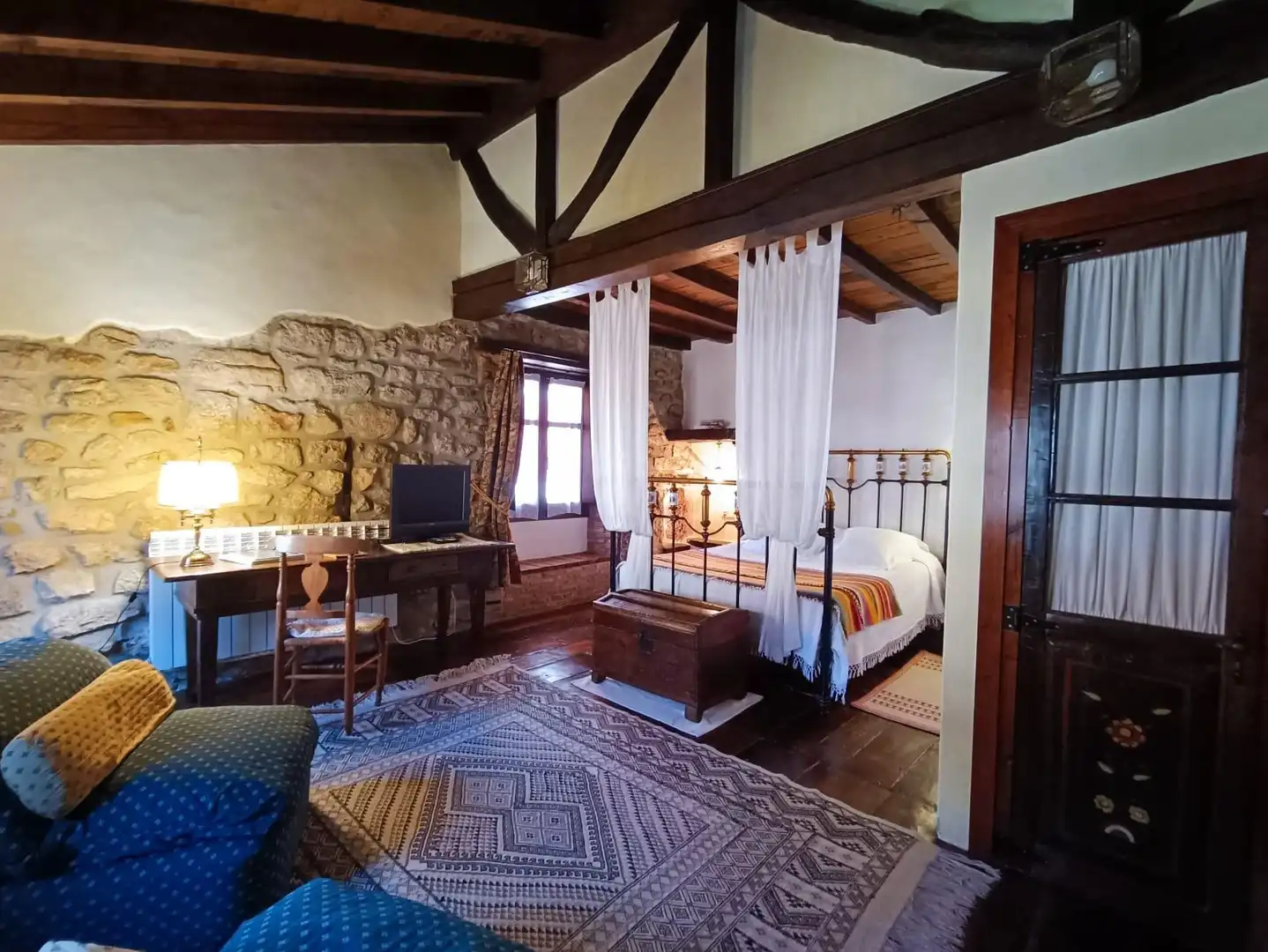 Bedroom of Country homes for sale in Peñamellera Baja  with Heating, Private garden and Terrace
