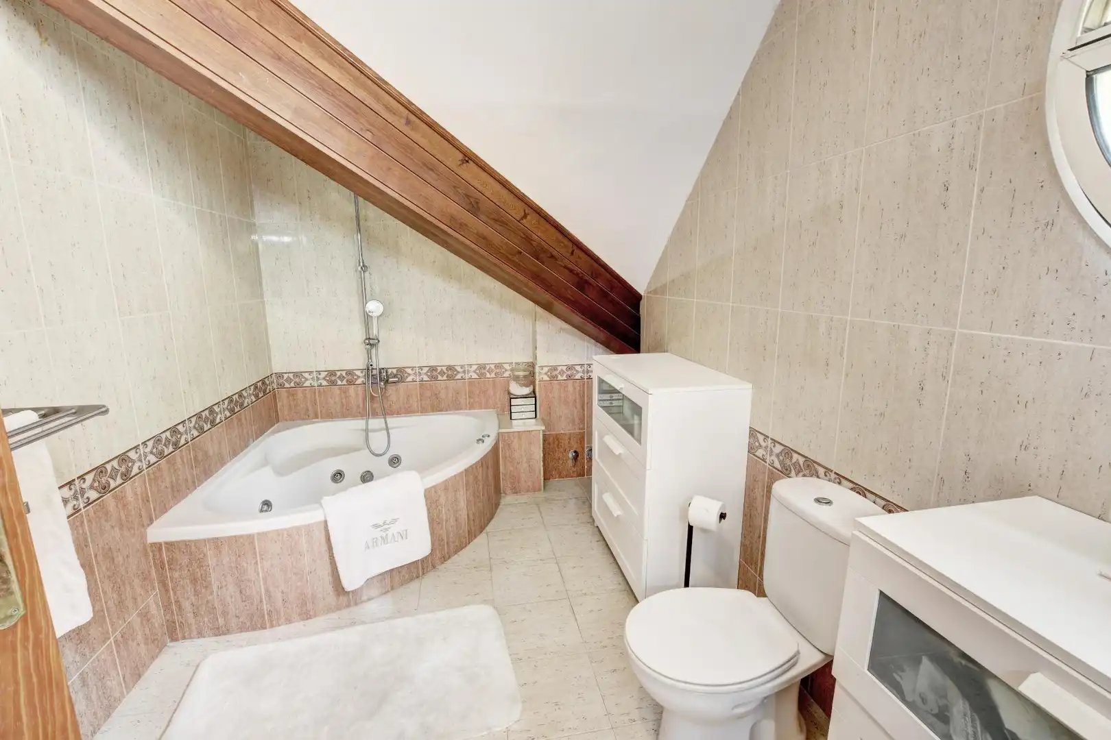 Bathroom of Detached homes for sale in Benalmádena  with Air Conditioner, Heating and Private garden