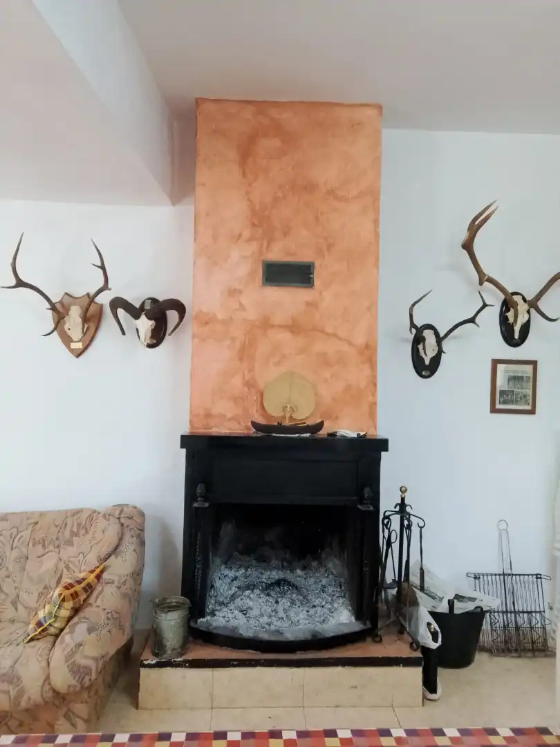 Sala d'estar de Casa o xalet en venda en Tibi amb Jardí privat, Terrassa i Moblat
