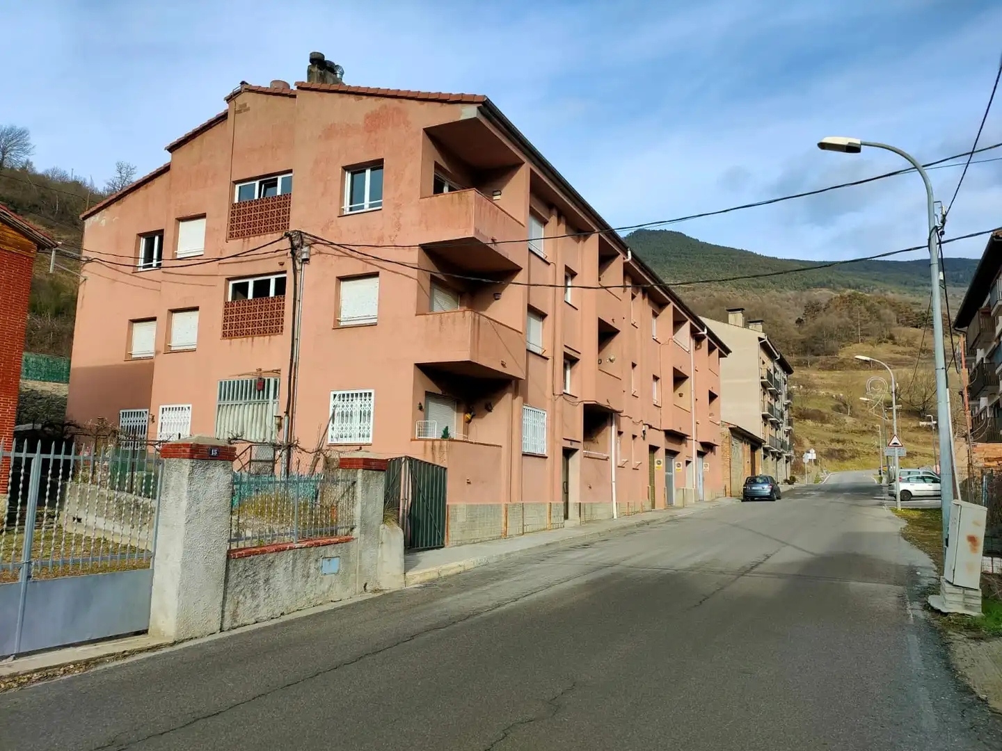 Exterior view of Flat for sale in Ribes de Freser  with Terrace, Furnished and Oven