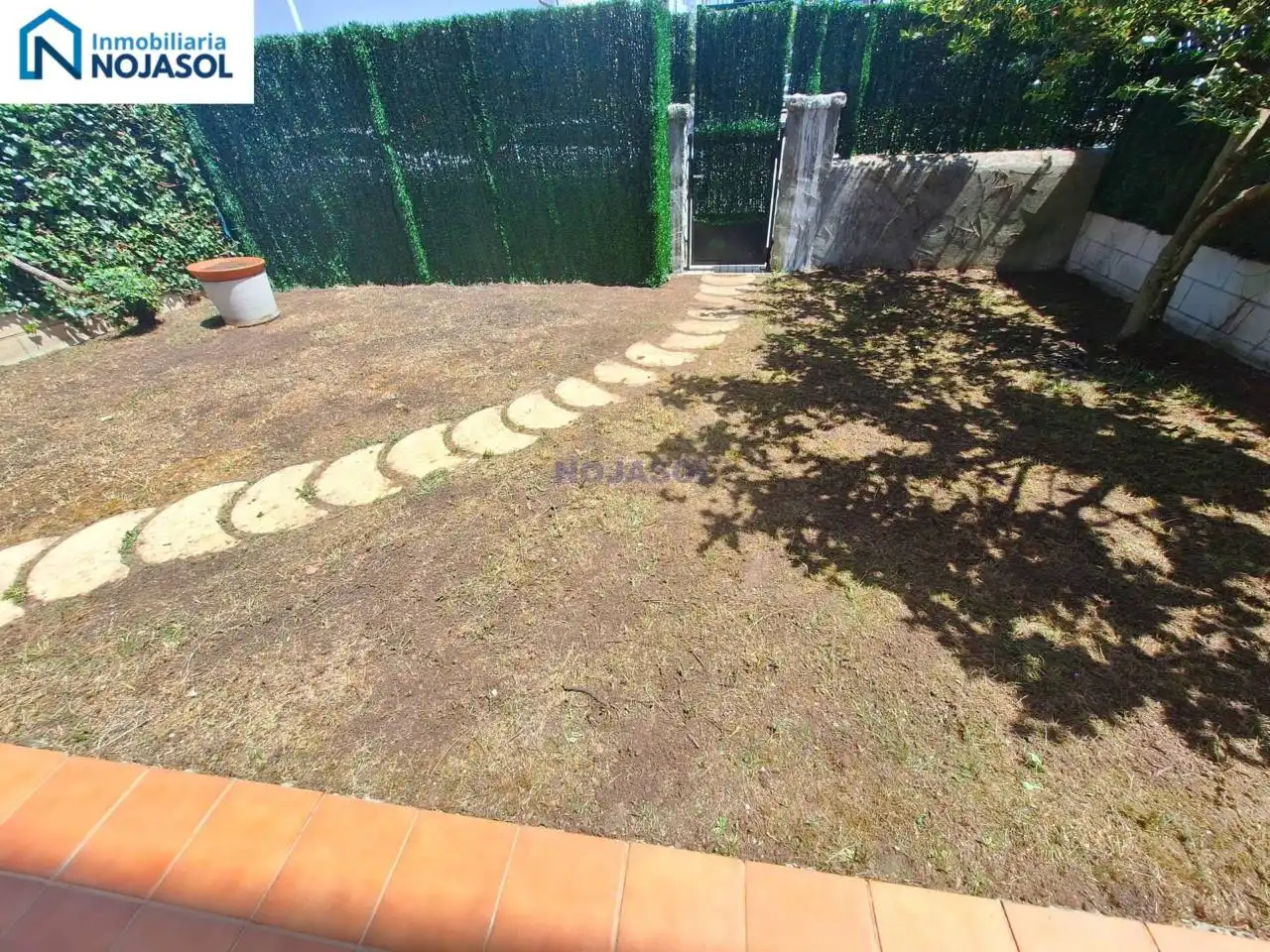 Jardí de Apartament de lloguer en Noja amb Calefacció, Jardí privat i Terrassa