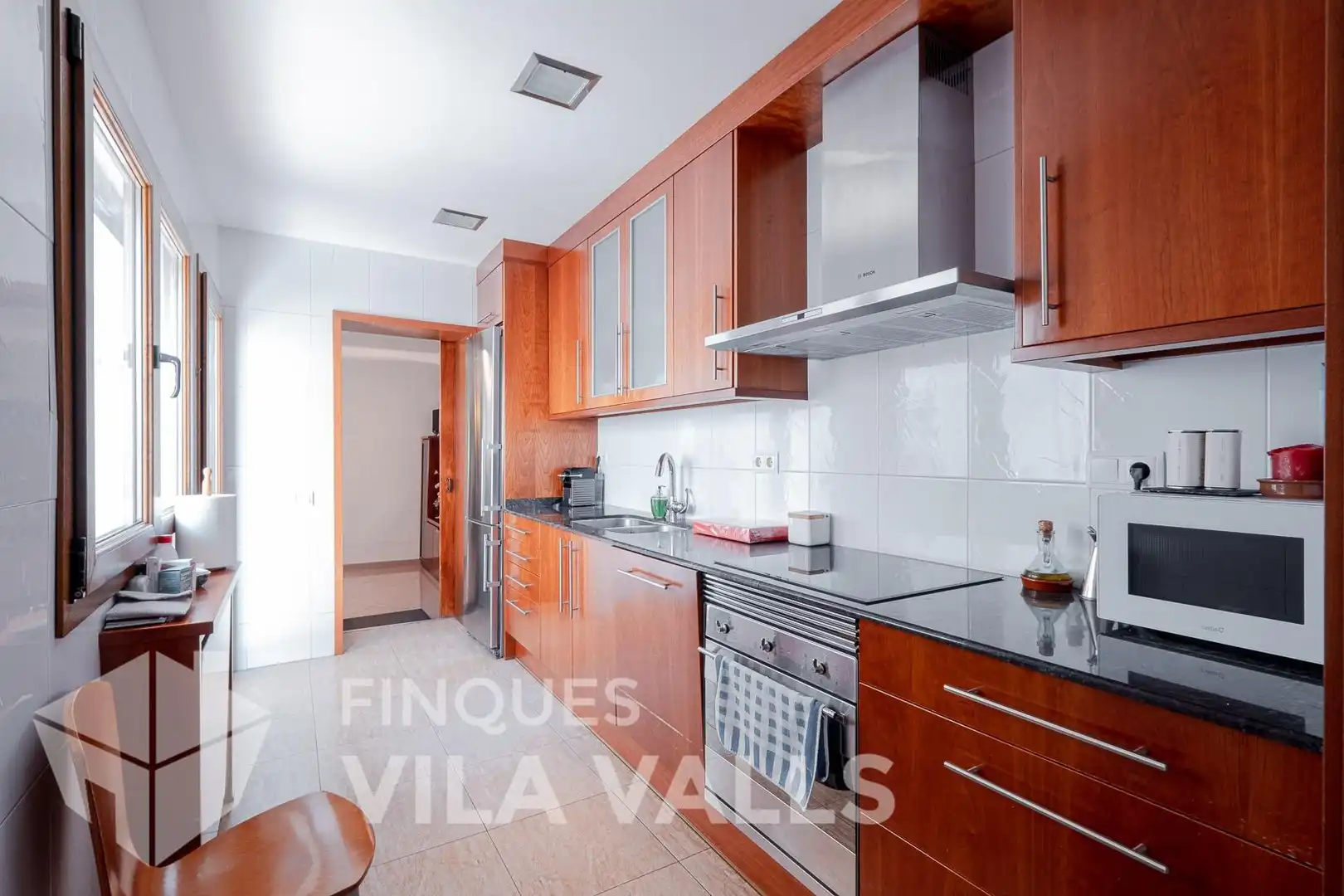 Cocina de Casa o chalet en venta en Caldes de Montbui con Aire acondicionado, Terraza y Trastero