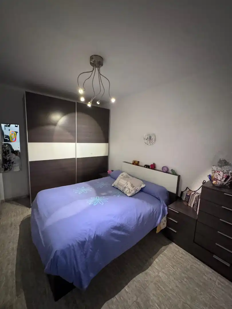 Schlafzimmer von Wohnung zum Verkauf in Badalona mit Heizung, Möbliert und Ofen