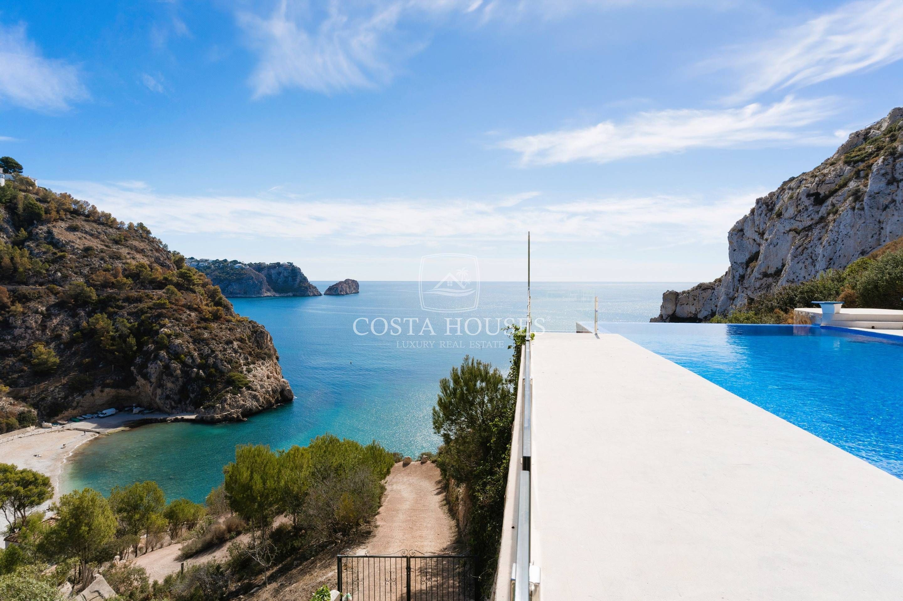Exterior view of House or chalet for sale in Jávea / Xàbia  with Air Conditioner, Heating and Private garden