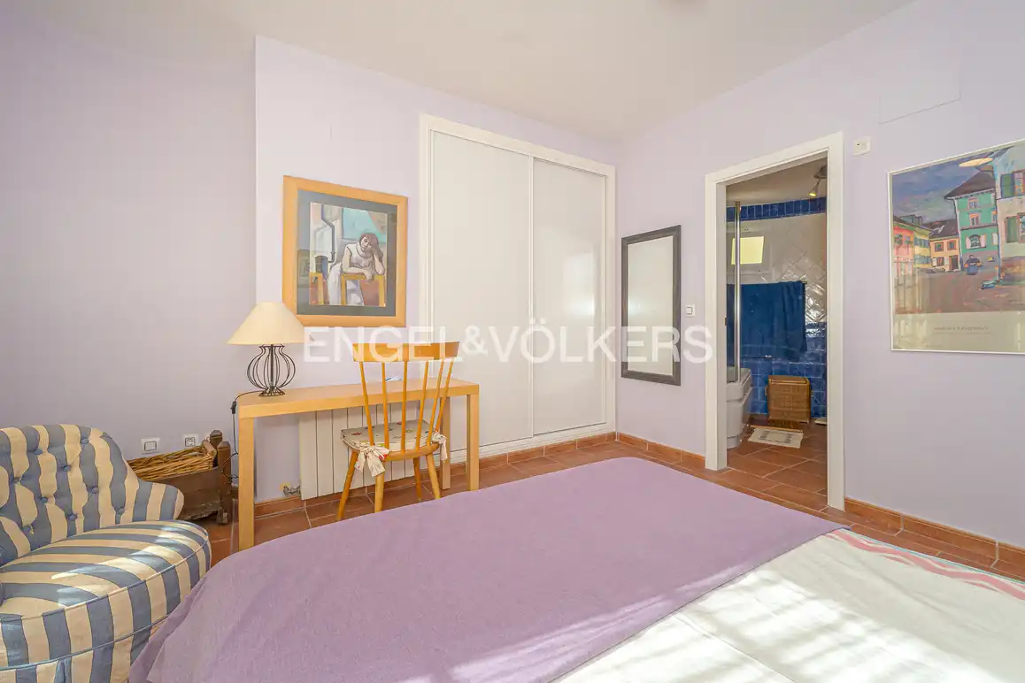 Bedroom of Houses for sale in Villajoyosa / La Vila Joiosa  with Air Conditioner, Private garden and Terrace