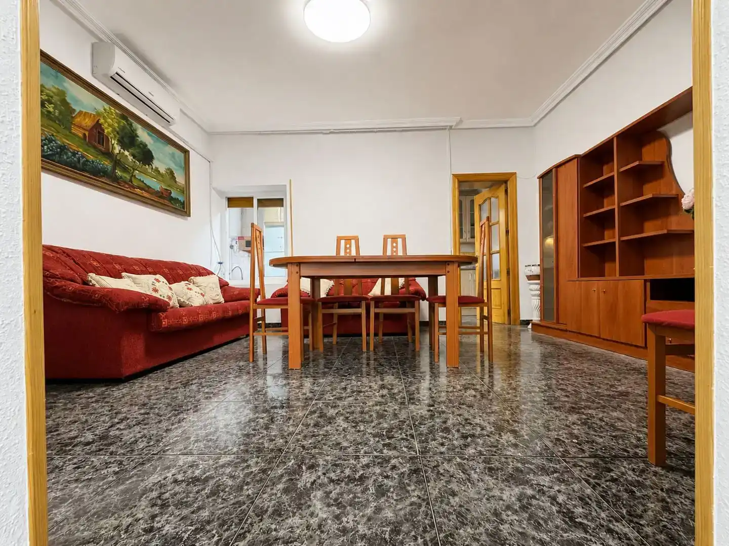Sala de estar de Piso en venta en Las Torres de Cotillas con Aire acondicionado y Amueblado