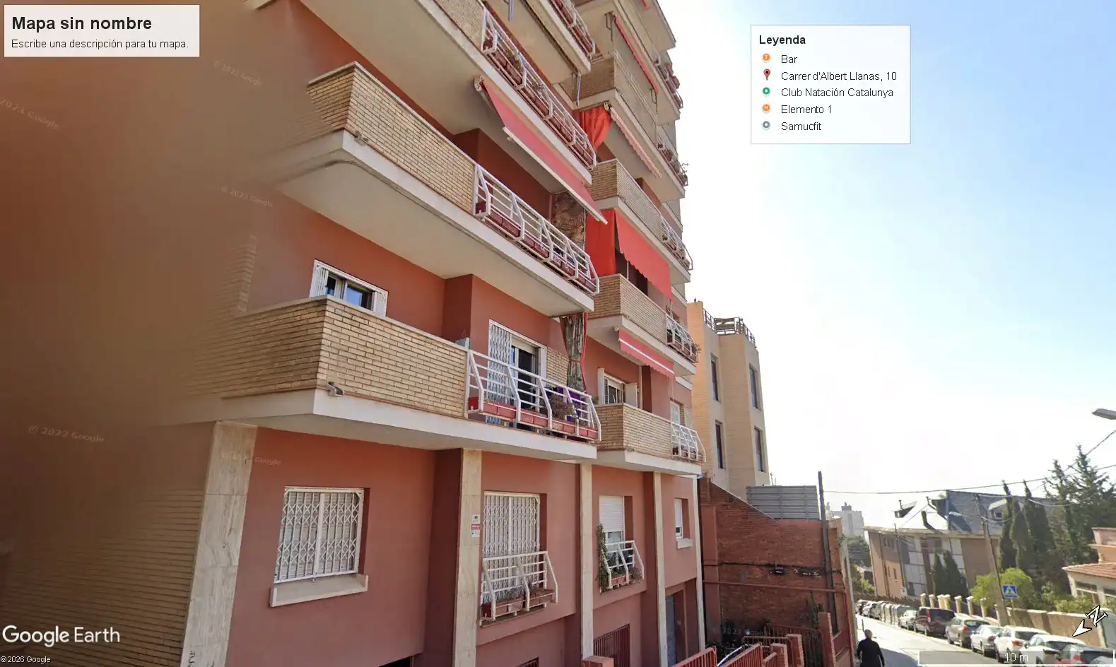 Vista exterior de Ático en venta en Barcelona