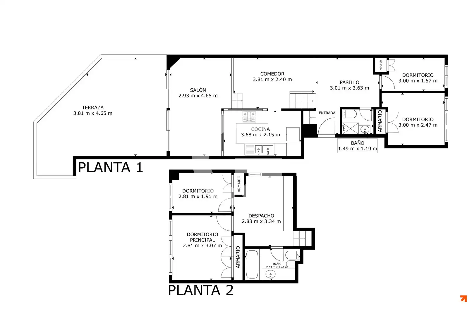 Dúplex en venta en Barcelona con Aire acondicionado, Calefacción y Jardín privado
