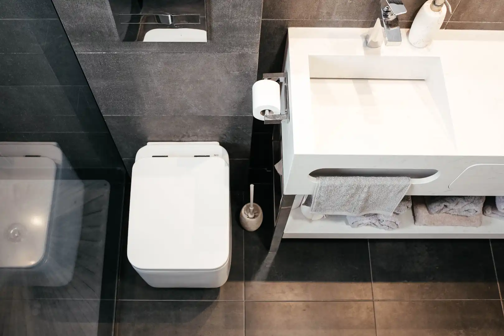 Baño de Casa o chalet de alquiler en San Bartolomé de Tirajana con Aire acondicionado, Calefacción y Jardín privado