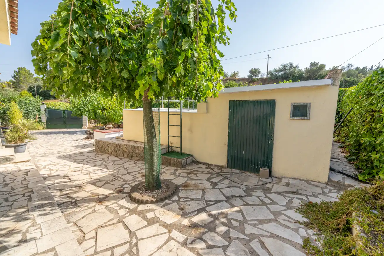 Jardí de Casa o xalet en venda en Roquetes amb Aire condicionat, Calefacció i Jardí privat