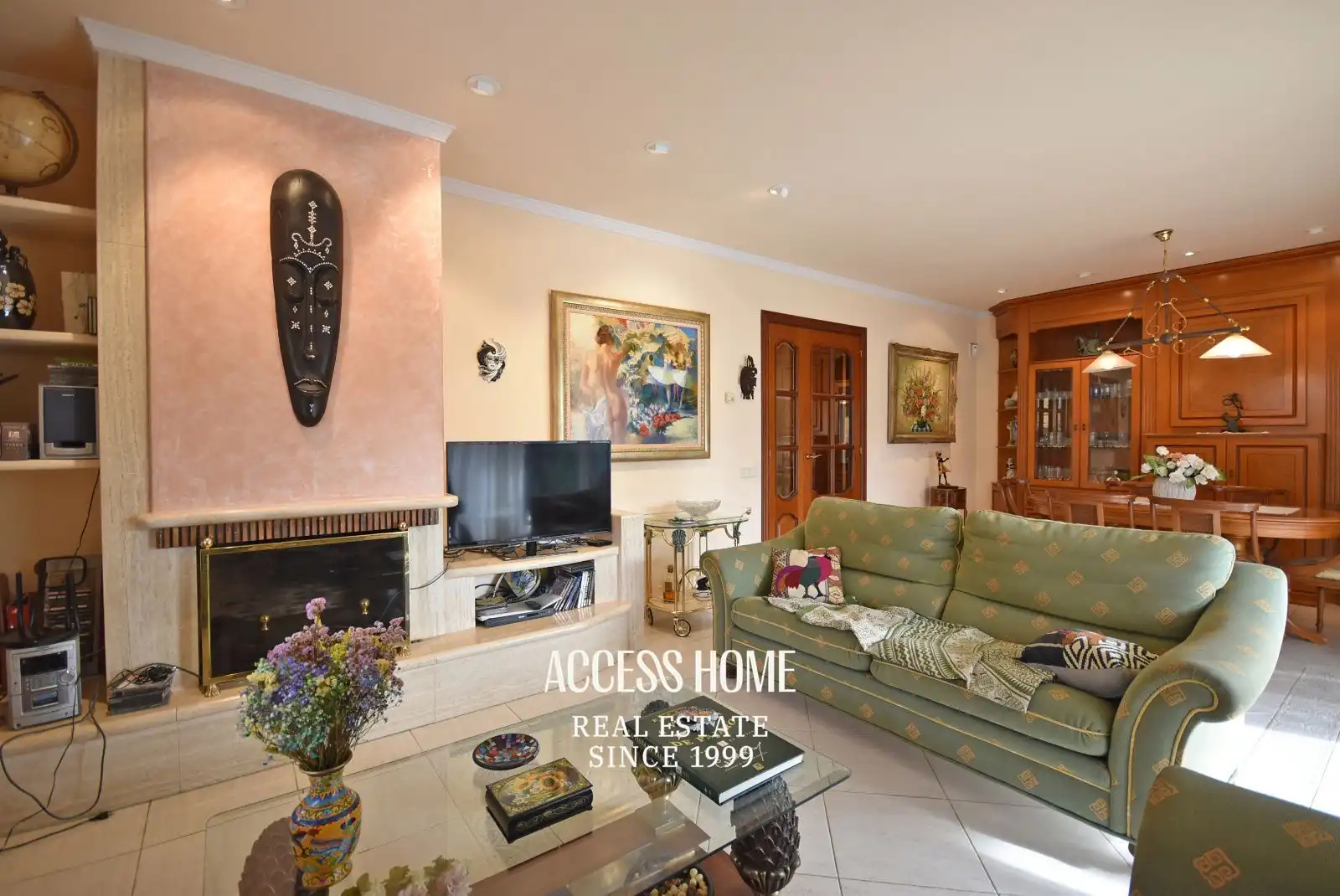Sala de estar de Casa o chalet en venta en Sant Pol de Mar con Calefacción, Trastero y Piscina