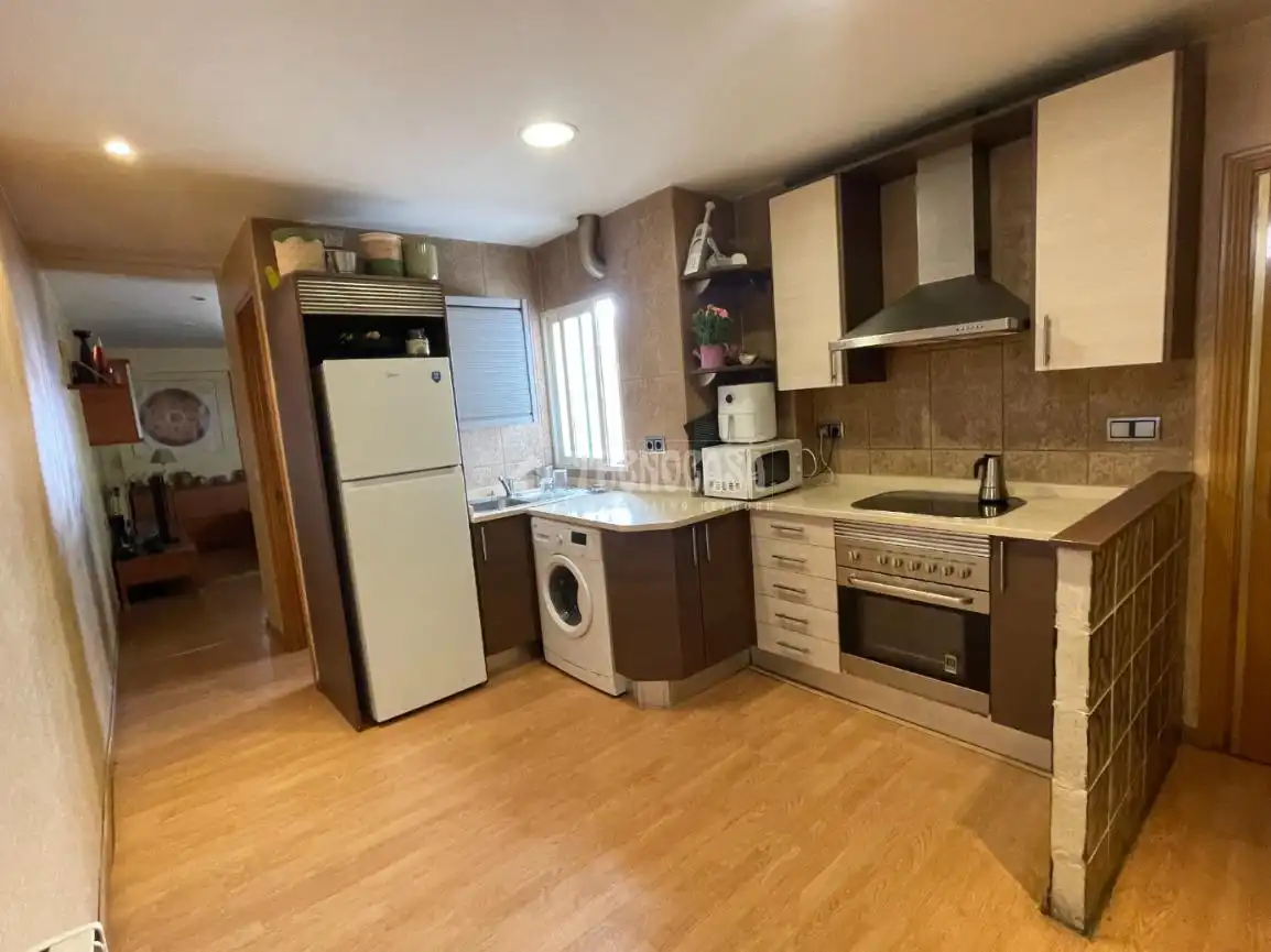 Kitchen of Flat for sale in Madrid  with Air Conditioner