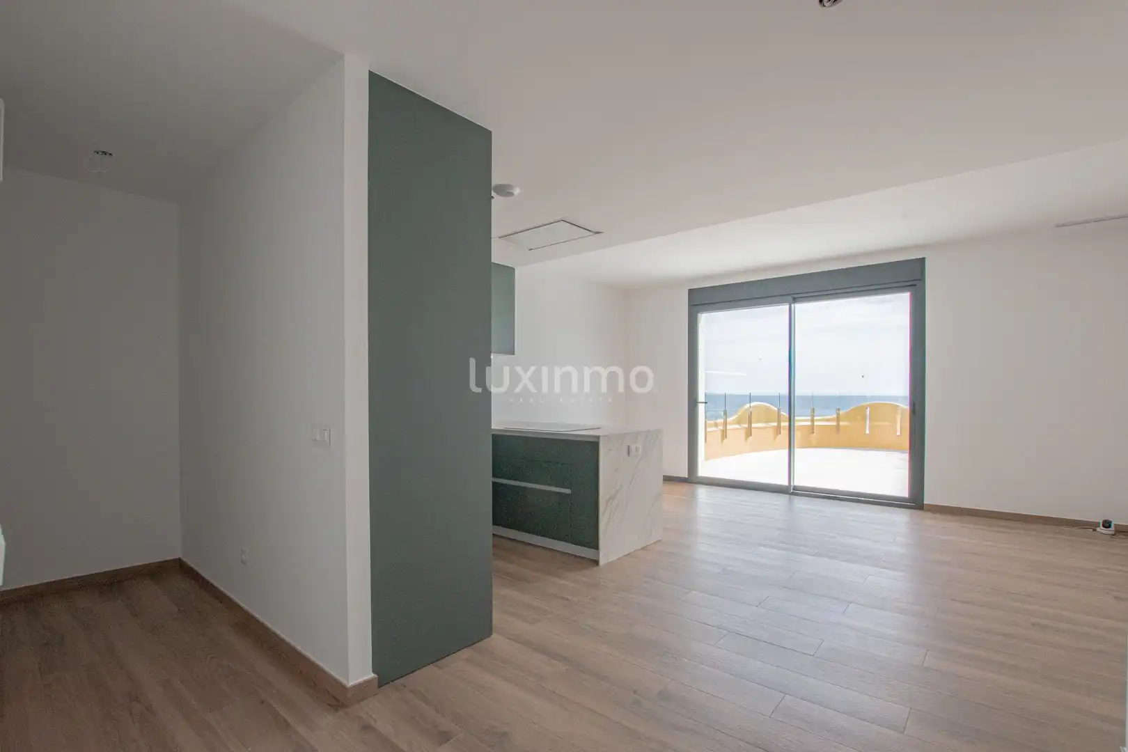 Sala d'estar de Àtic de lloguer en Marisol Park - Ortembach - Los Almendros