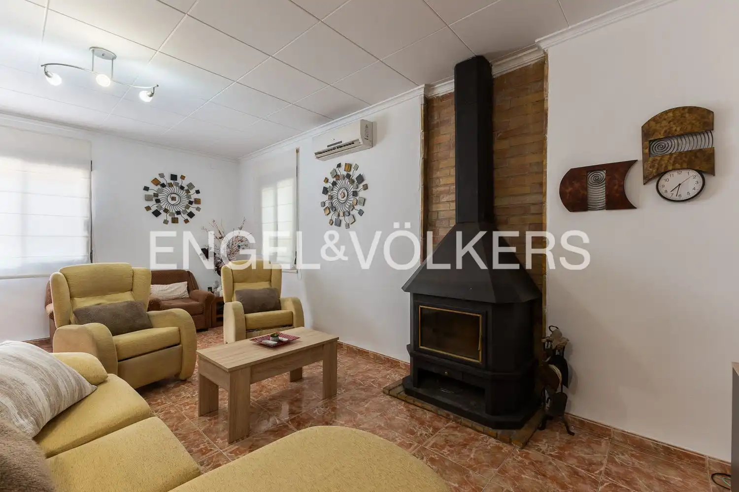 Sala de estar de Casa o chalet en venta en Rafelguaraf con Calefacción y Jardín privado