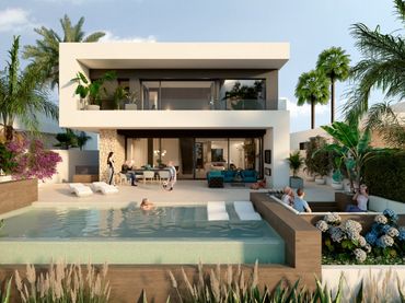 Villa con piscina in vendita a Algorfa