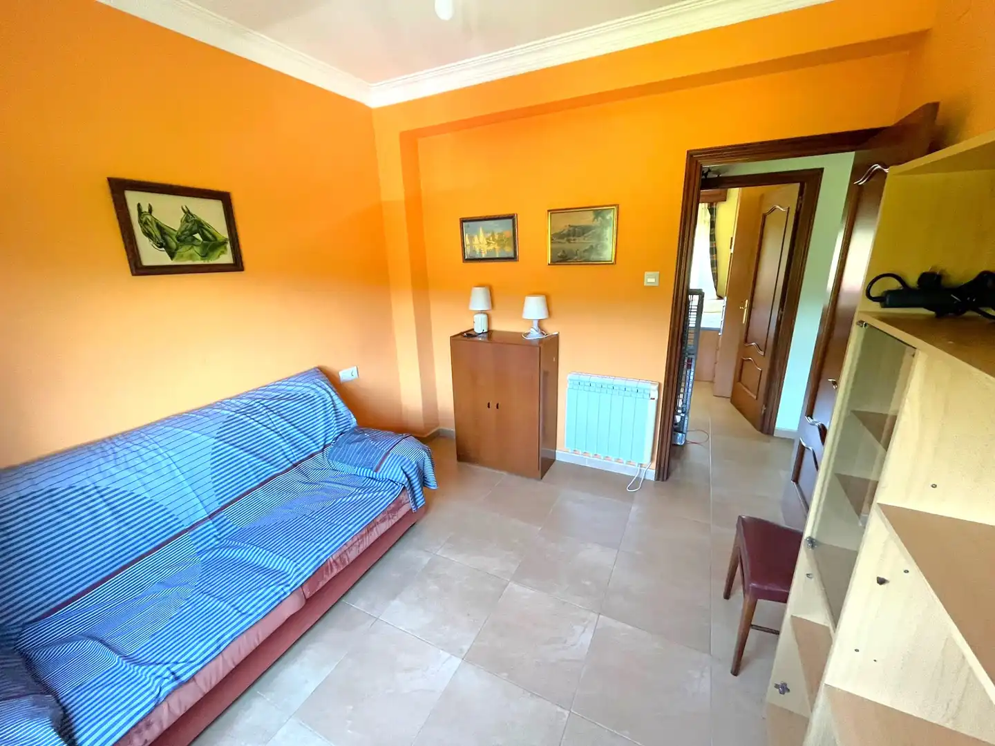 Sala de estar de Casa o chalet en venta en Valdoviño con Jardín privado, Terraza y Amueblado