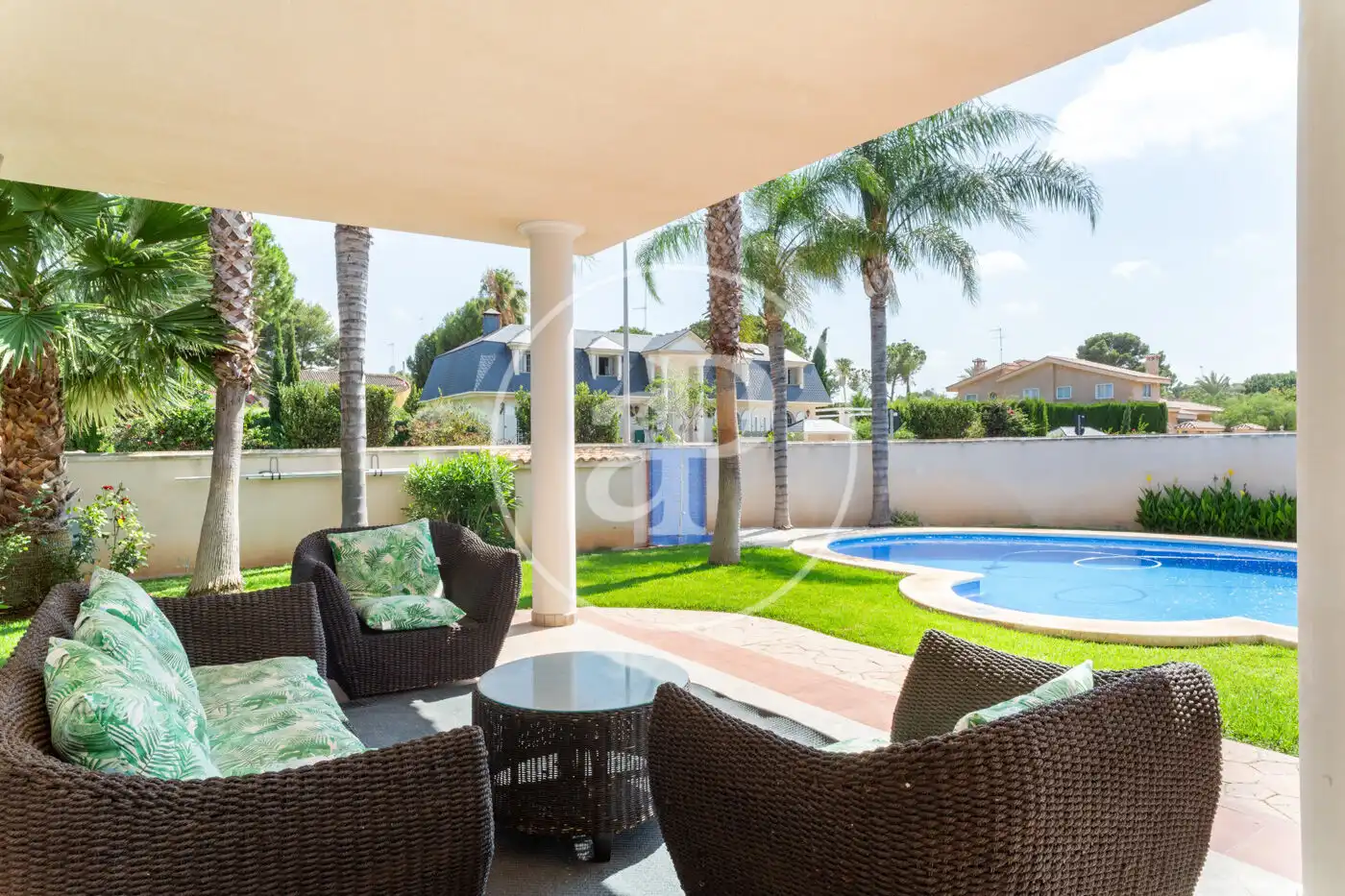 Jardín de Casa o chalet en venta en L'Eliana con Aire acondicionado, Calefacción y Jardín privado