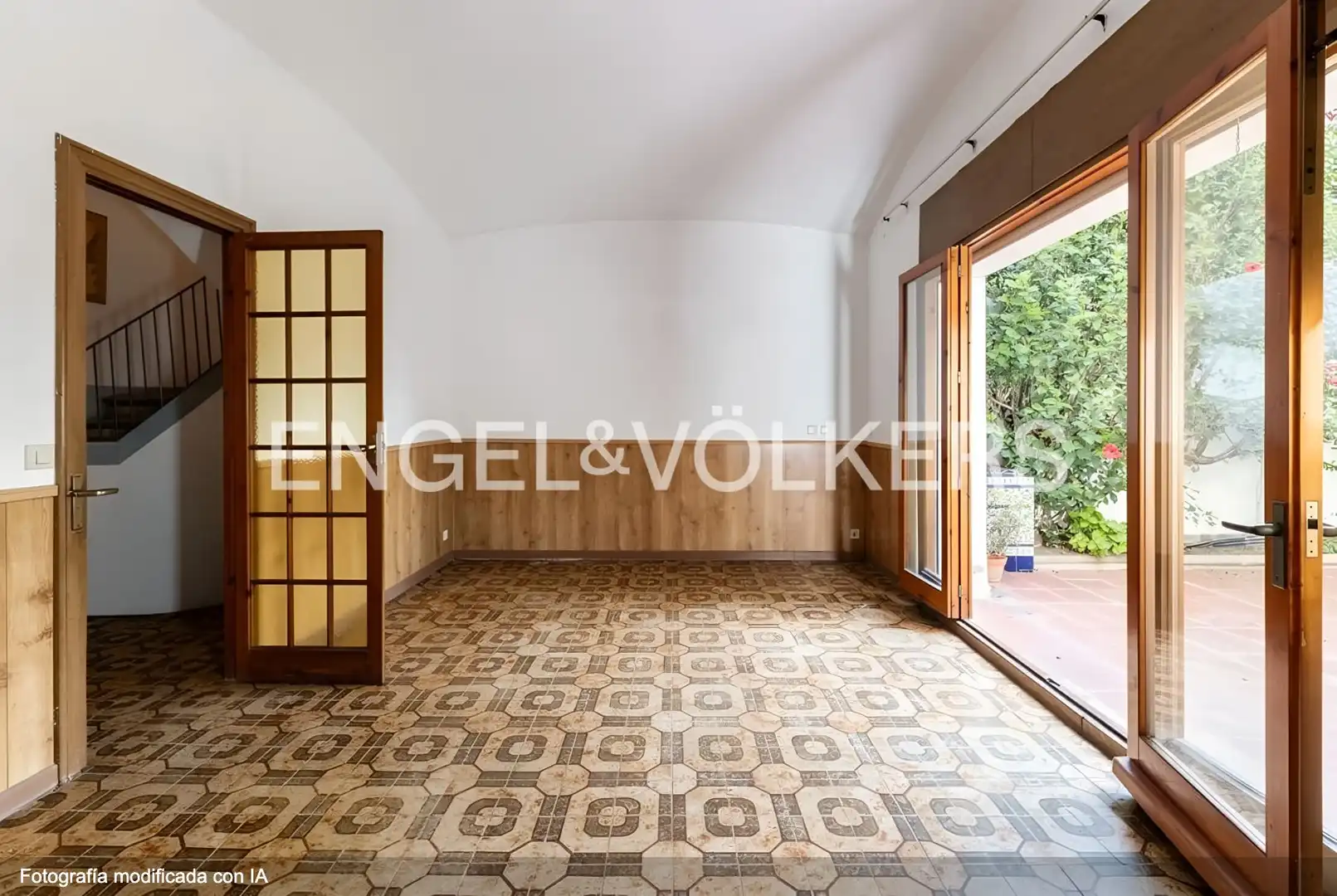 Sala de estar de Casa adosada en venta en Vilassar de Mar con Calefacción, Jardín privado y Terraza