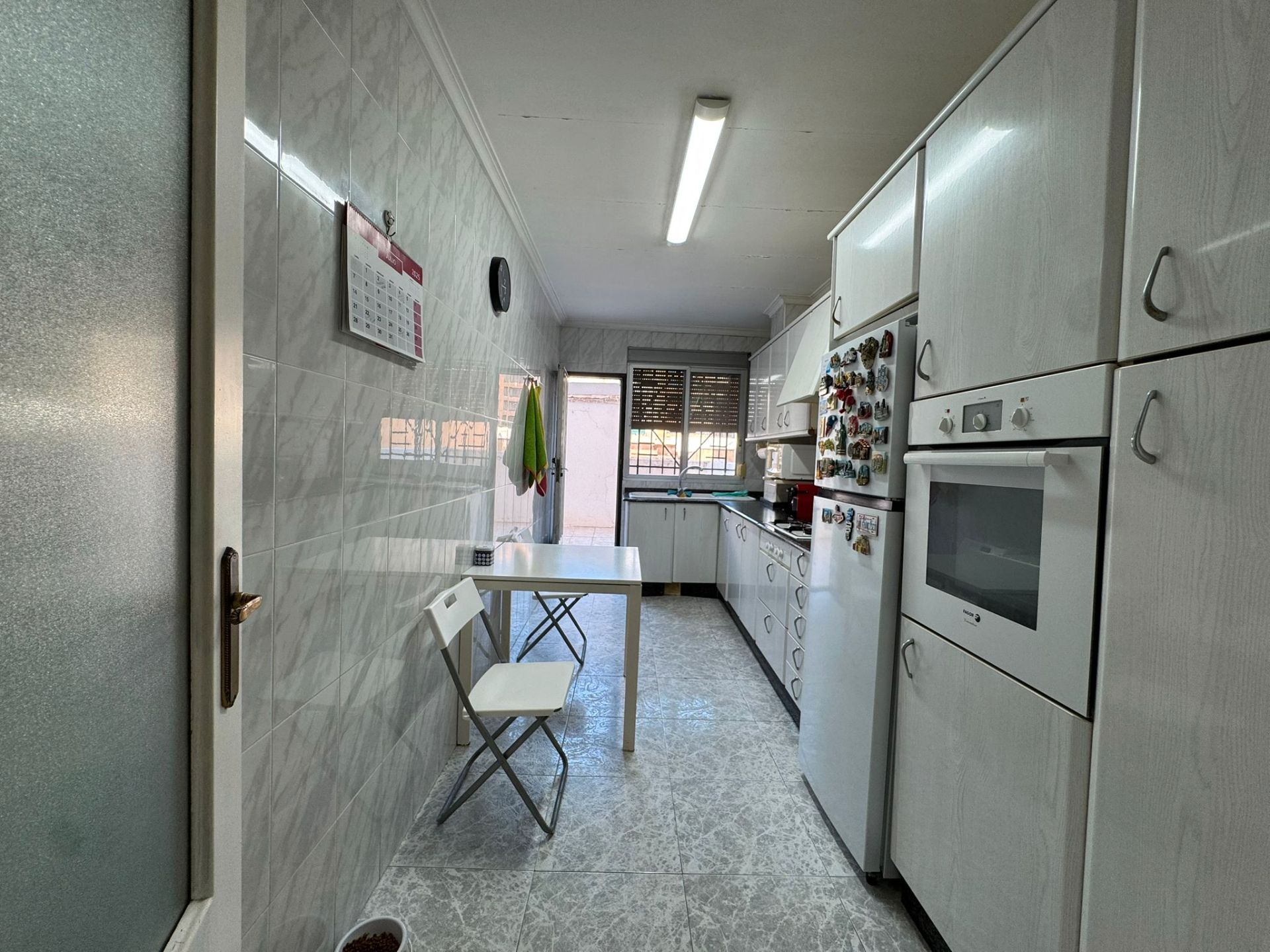 Kitchen of Flat for sale in  Valencia Capital  with Air Conditioner and Terrace
