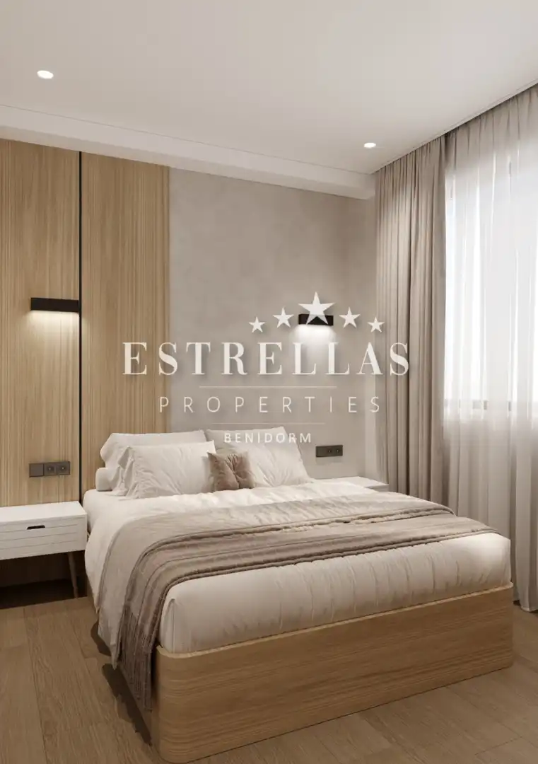 Dormitori de Apartament en venda en Benidorm amb Aire condicionat, Calefacció i Piscina