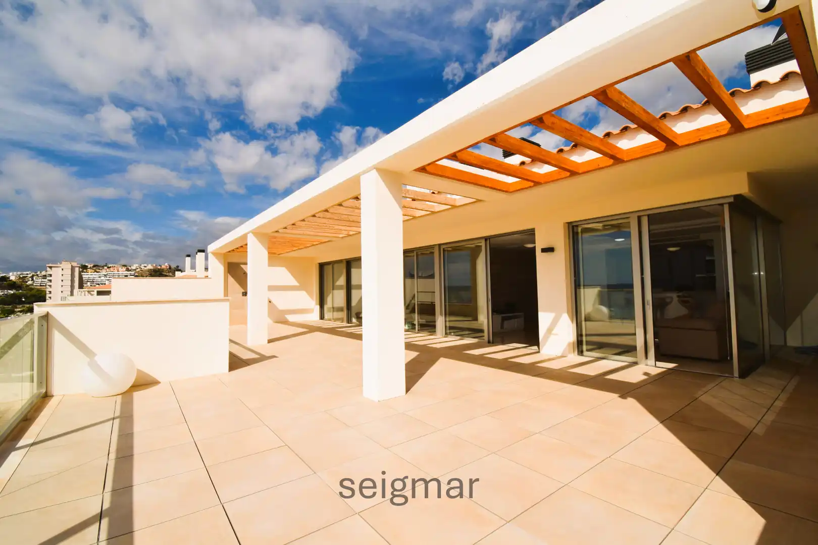 Terraza de Ático en venta en Villajoyosa / La Vila Joiosa con Aire acondicionado, Calefacción y Terraza