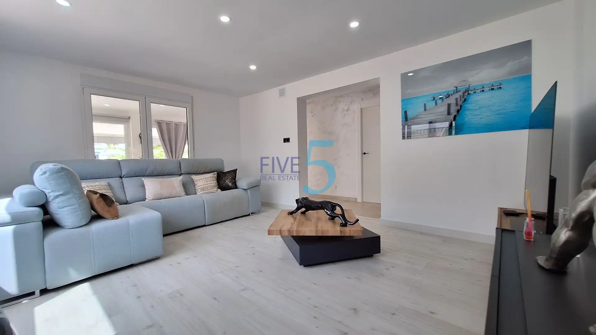 Sala de estar de Casa o chalet en venta en San Fulgencio con Aire acondicionado, Terraza y Trastero