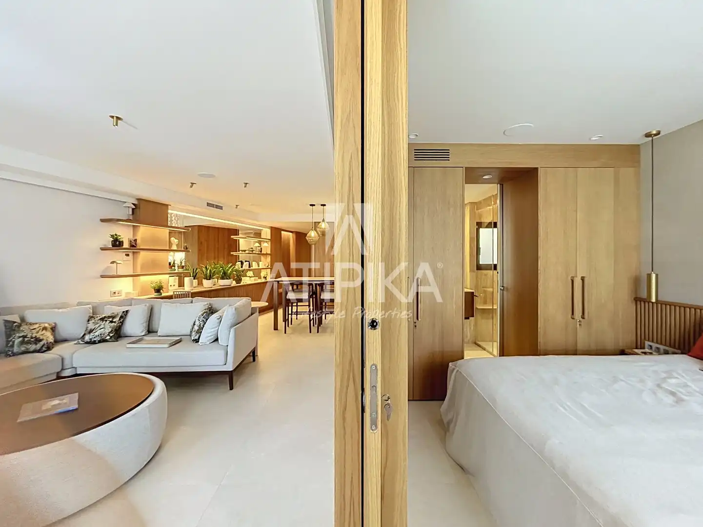 Bedroom of Flat for rent in Barcelona  with Air Conditioner, Terrace and Furnished