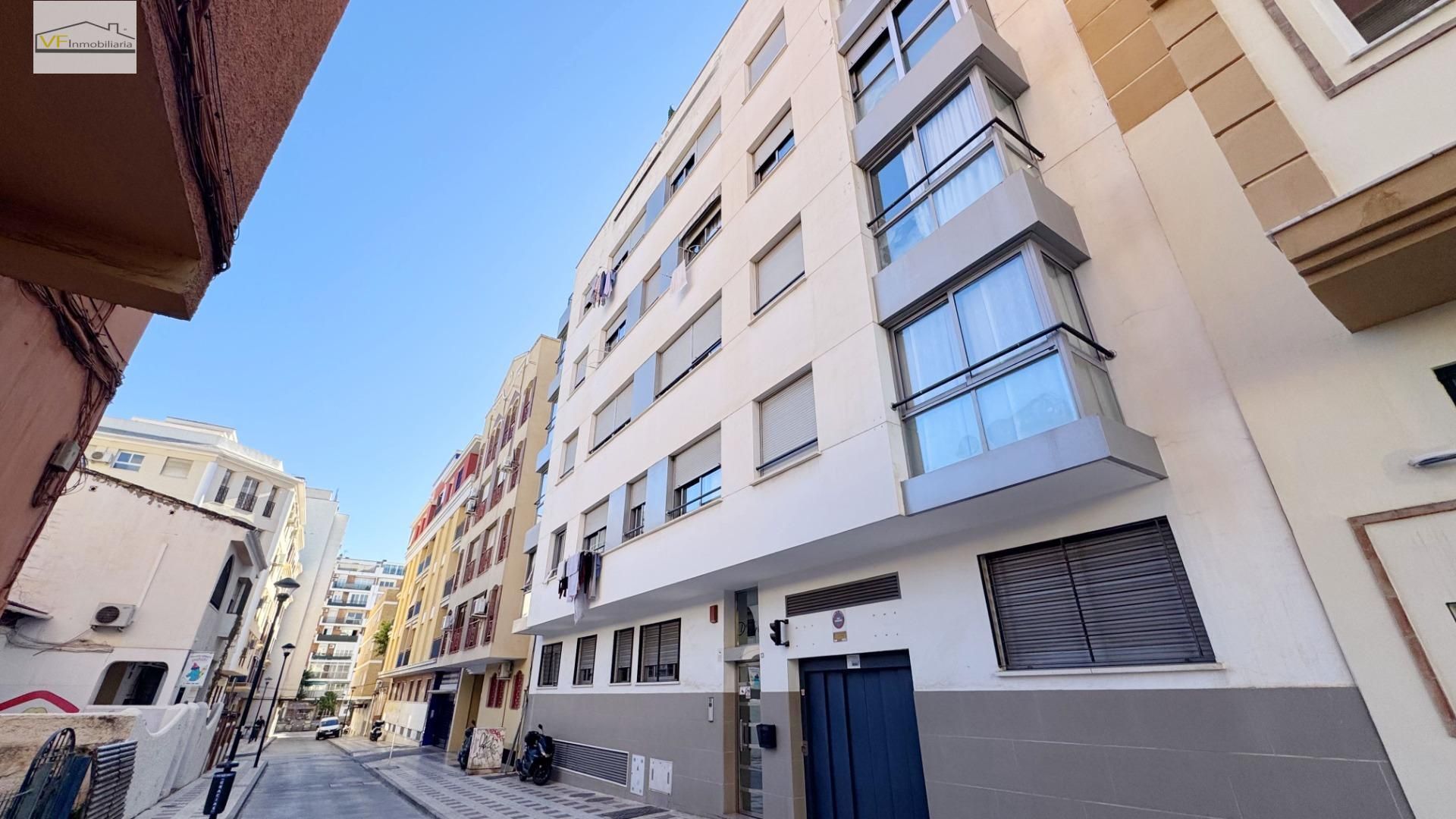 Vista exterior de Piso en venta en Málaga Capital con Trastero