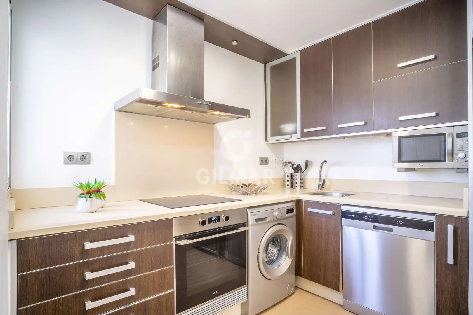 Cocina de Apartamento en venta en Estepona con Balcón