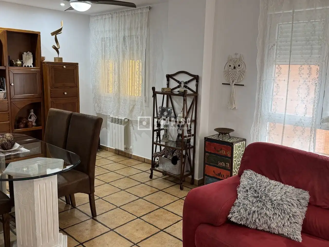 Sala d'estar de Pis en venda en Madrid amb Calefacció
