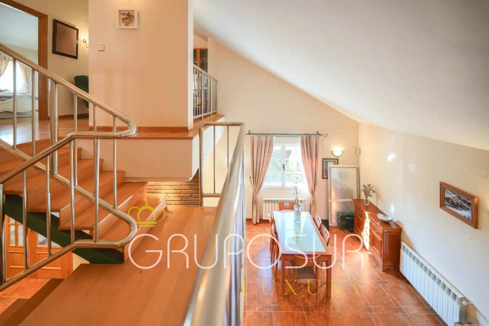 Sala de estar de Casa o chalet en venta en Boecillo con Calefacción, Jardín privado y Parquet