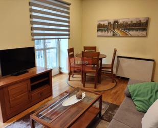 Living room of Apartment to rent in Ourense Capital   with Heating, Parquet flooring and Terrace