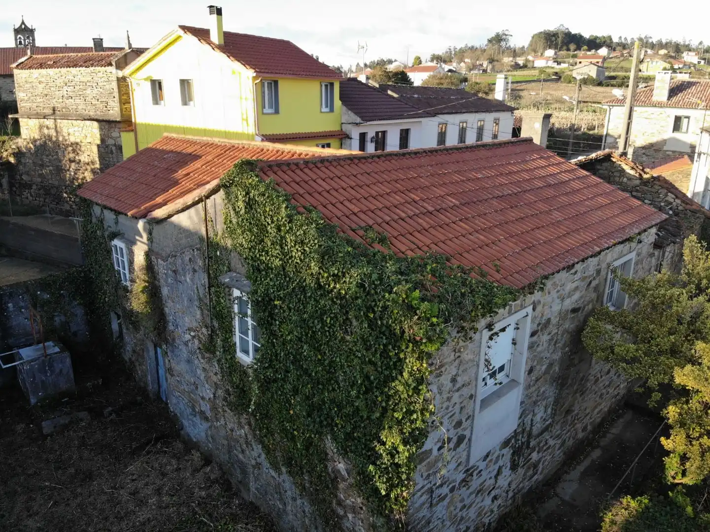 Vista exterior de Casa o chalet en venta en Ponteceso con Jardín privado