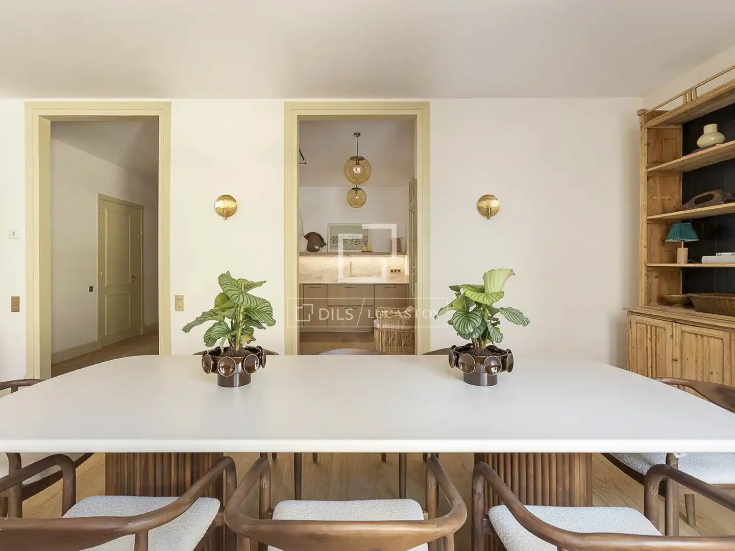 Dining room of Flat for sale in Barcelona  with Air Conditioner, Heating and Parquet flooring