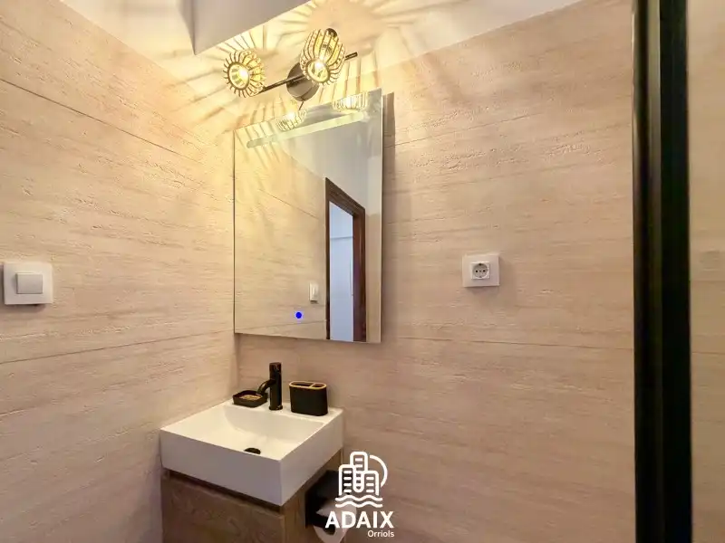 Baño de Piso de alquiler en Sagunto / Sagunt con Aire acondicionado, Calefacción y Amueblado