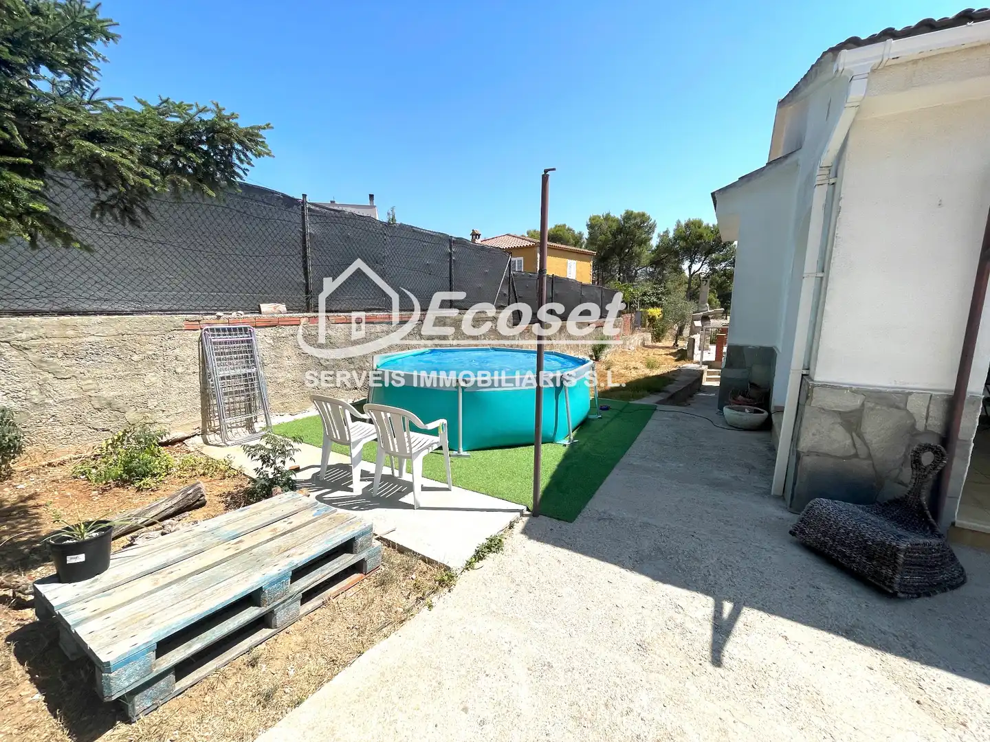 Piscina de Casa o chalet en venta en Vallirana con Calefacción, Jardín privado y Terraza