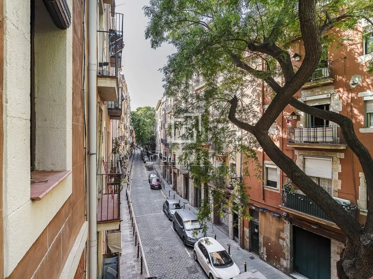 Vista exterior de Piso en venta en Barcelona con Aire acondicionado, Calefacción y Terraza