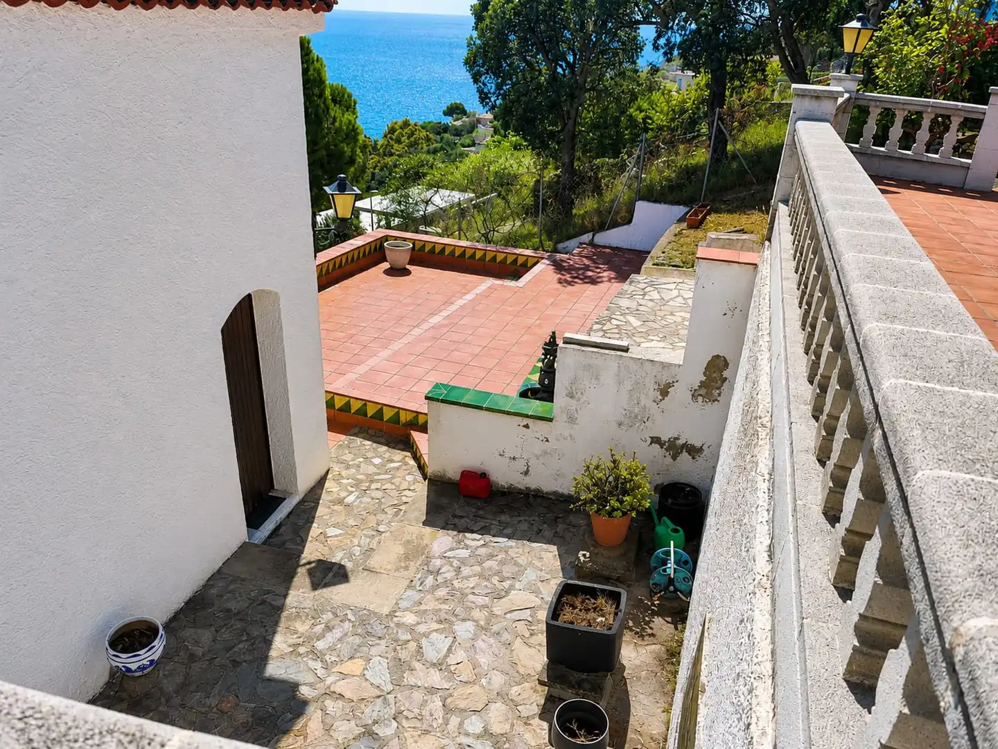 Terrassa de Casa o xalet en venda en Tossa de Mar amb Calefacció, Jardí privat i Terrassa