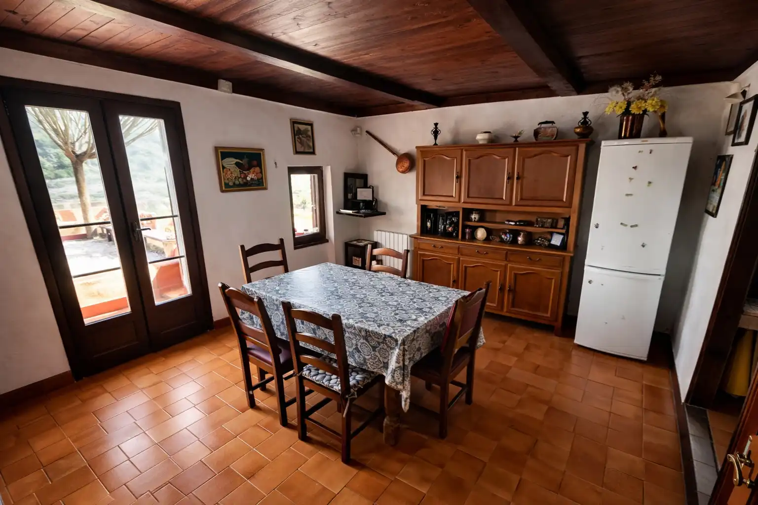 Dining room of Houses for sale in Biure  with Heating, Private garden and Terrace