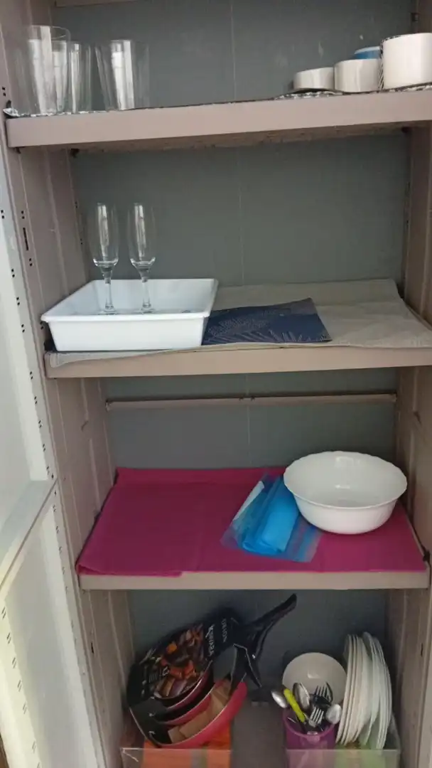 Cuina de Apartament per a compartir en Madrid amb Aire condicionat, Calefacció i Moblat