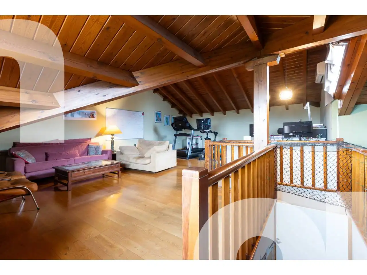 Sala de estar de Casa o chalet de alquiler en Santa Eulàlia de Ronçana con Calefacción, Jardín privado y Terraza