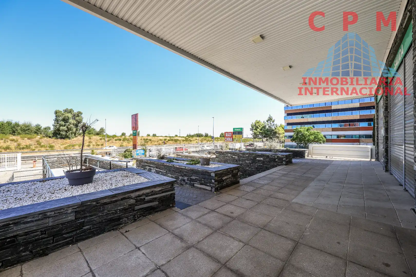Terrasse von Geschaftsraum zur Miete in Alcobendas mit Klimaanlage, Heizung und Parkett